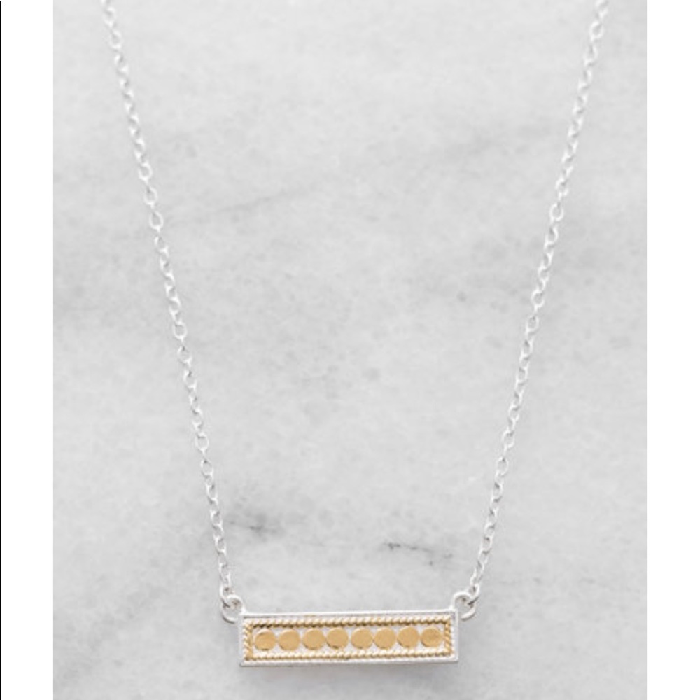 Anna Beck reversible mini bar necklace